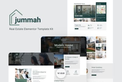 Jummah – Real Estate Elementor Template Kit