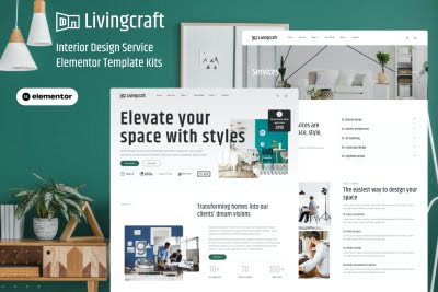 Livingcraft Elementor Pro Template Kit