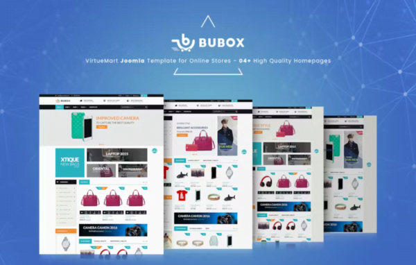 Bubox VirtueMart Joomla Template