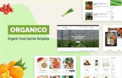 Organico Joomla Template