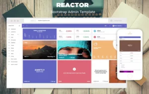 Reactor – Bootstrap Admin Template