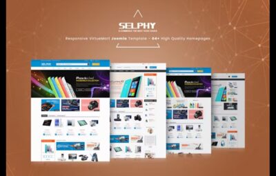 Selphy Joomla template