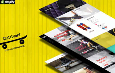 Skate board shopify theme