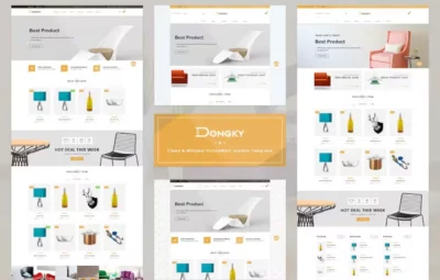 Vina Dongky Joomla Template