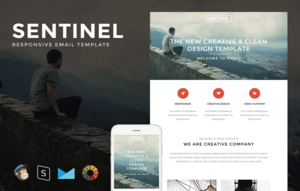 sentinel responsive email stampready builder