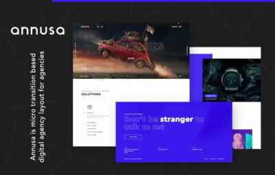 Annusa HTML Template