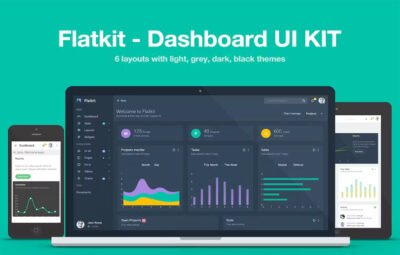 Flatkit – Dashboard UI KIT