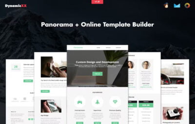 Panorama – Responsive Business Email + Builder