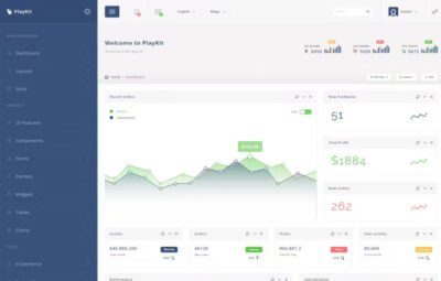 PlayKit – Web Application Kit & Dashboard