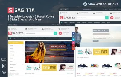 Sagitta Joomla template