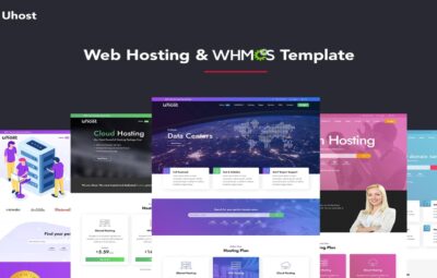 Uhost Web Hosting Template