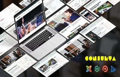 Consulta Joomla template