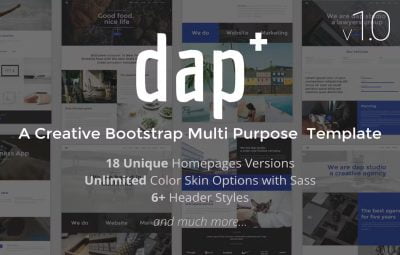 Dap HTML Template