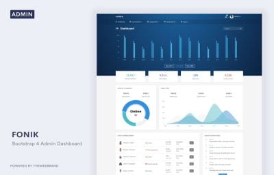 Fonik – Admin Template