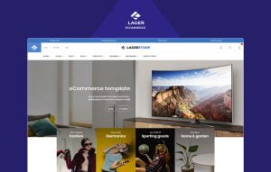 Lager HTML ECommerce Template