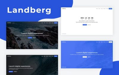 Landberg Coming Soon Template