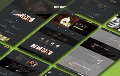 Neo Cut Hair Salon Template