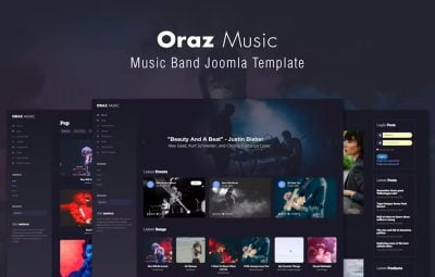 Oraz Joomla template