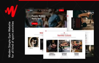 Quanca Gym Club Template