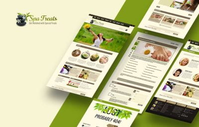 Spa Treats HTML Template