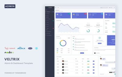 Veltrix Admin Template