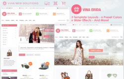 Vina Erida Joomla template