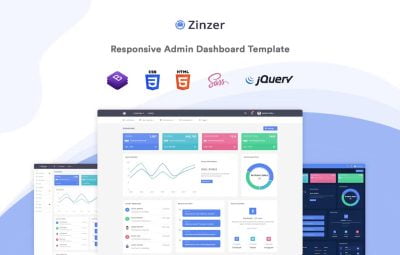 Zinzer Admin Template