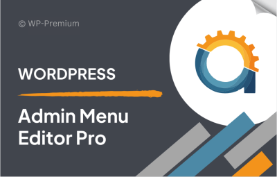 Admin Menu Editor Pro