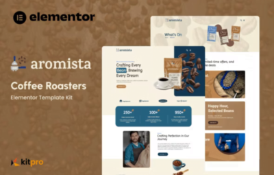 Aromista Elementor Template Kit