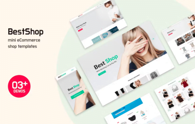 Bestshop – One Page Mini eCommerce Shop Templates