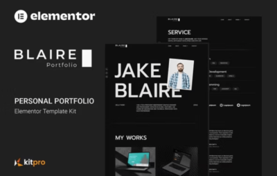 Blaire Elementor Template Kit