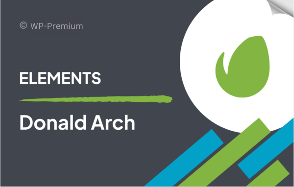 Donald Arch – Creative Architecture WordPress Them