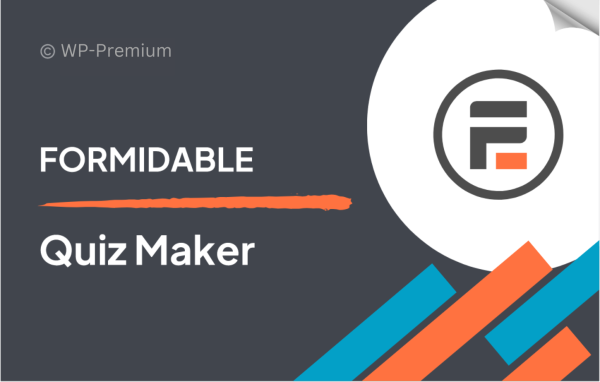 Formidable Forms – Quiz Maker Add-On