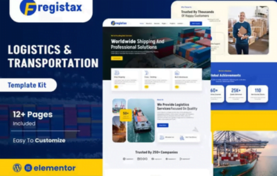 Fregistax Elementor Template Kit