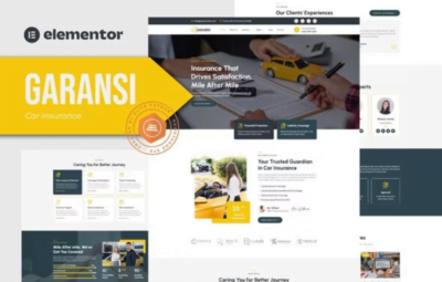 Garansi Elementor Template Kit