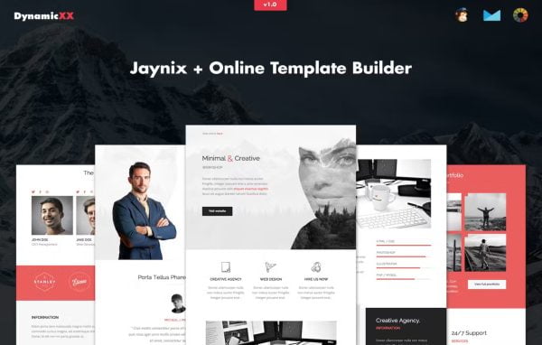 Jaynix Corporate Portfolio Email