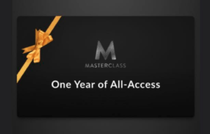 Masterclass 1 Year subscription