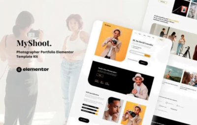 MyShoot Elementor Template Kit