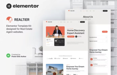 Realtier Elementor Template Kit