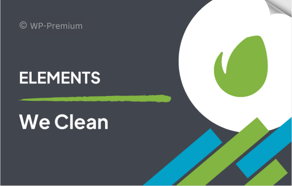 We Clean – Cleaning WordPress Theme