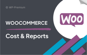 Cost & Reports For WooCommerce