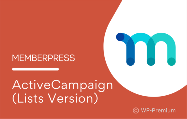 MemberPress ActiveCampaign (Lists Version)