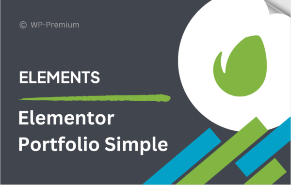 Elementor Portfolio Simple WordPress PRO Theme