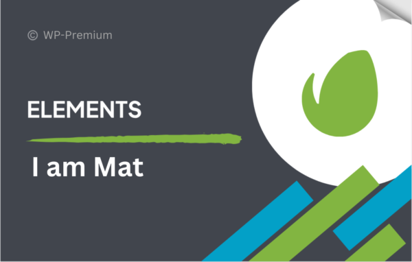 I am Mat – Material Personal WordPress