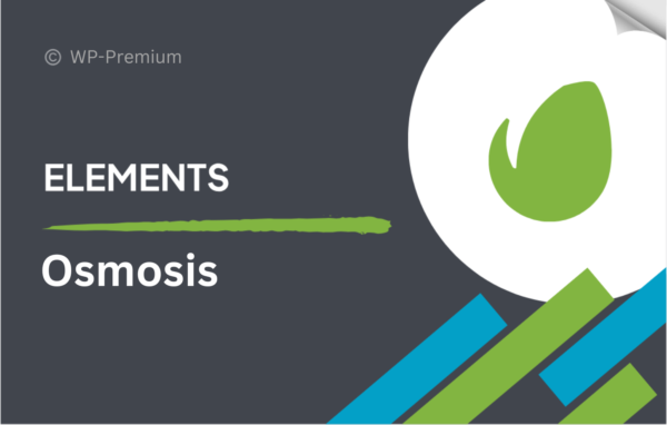 Osmosis – Responsive Multipurpose WordPress Theme