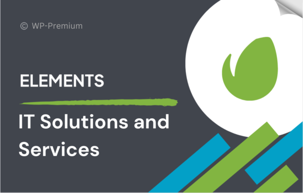 IT Solutions and Services Elementor Wp Theme