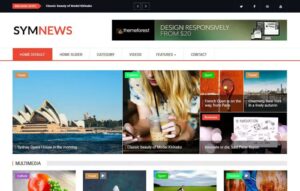 SymNews – News & Magazine Drupal 8 Theme