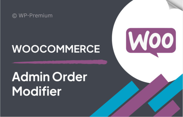 Admin Order Modifier