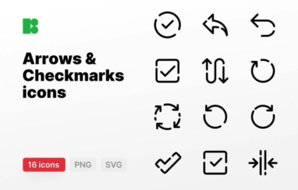 Arrows Checkmarks