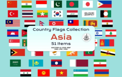 Asia Flag